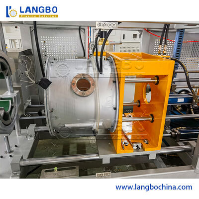 250 मिमी आरयू प्लास्टिक पाइप बेलिंग मशीन पूर्ण स्वचालित