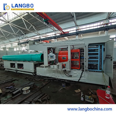 स्वचालित पीवीसी पाइप बेलिंग मशीन प्लास्टिक पाइप सॉकेट 800 किग्रा/एच