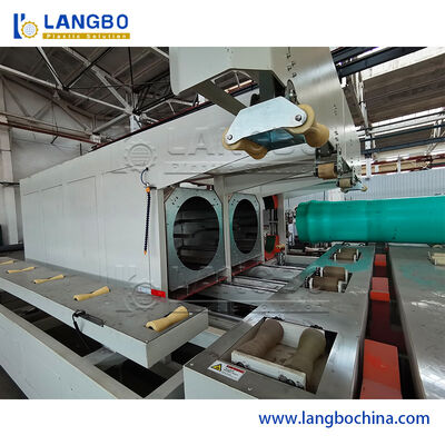 250 मिमी आरयू प्लास्टिक पाइप बेलिंग मशीन पूर्ण स्वचालित