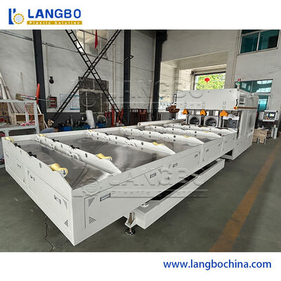 16-50 मिमी के लिए स्मॉल पीवीसी पाइप बेलिंग मशीन, टच स्क्रीन कंट्रोल और सिंगल स्क्रू एक्सट्रूडर के साथ