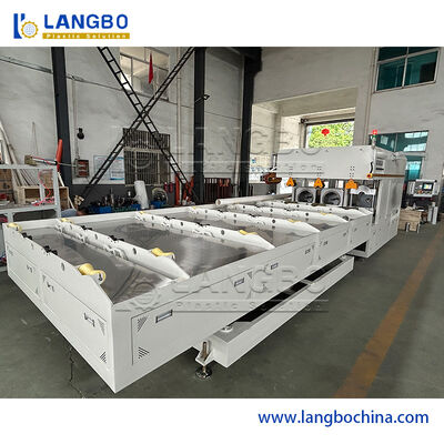 250 मिमी आरयू प्लास्टिक पाइप बेलिंग मशीन पूर्ण स्वचालित