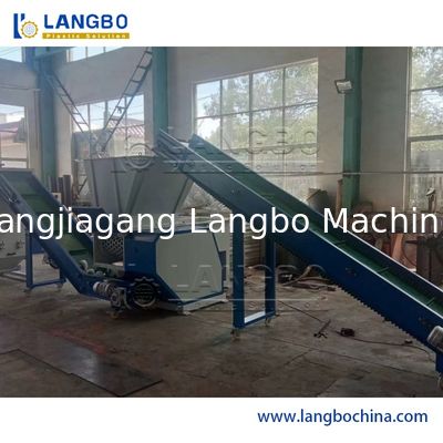 कचरा प्लेट/टायर/लकड़ी/प्लास्टिक पाइप स्क्रैडर मशीन