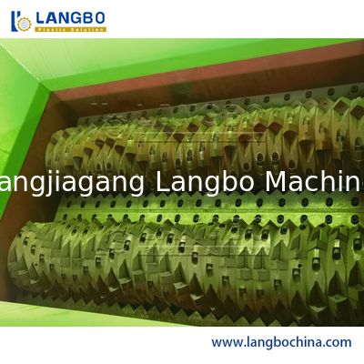 लकड़ी/धातु/प्लास्टिक/गत्ता/कबाड़ श्रेडर मशीन होम किचन खाद्य अपशिष्ट कचरा मिनी छोटा ट्विन शाफ्ट श्रेडर मशीन