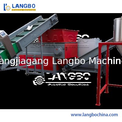 प्लास्टिक फिल्म, कपड़े, फोम पॉलीथीन और अपशिष्ट फोम स्क्रैडर मशीन के लिए एकल शाफ्ट स्क्रैडिंग मशीन