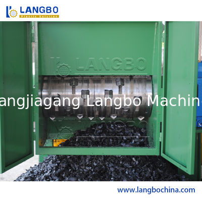 Plastic Recycling Machine with Single Shaft Shredder