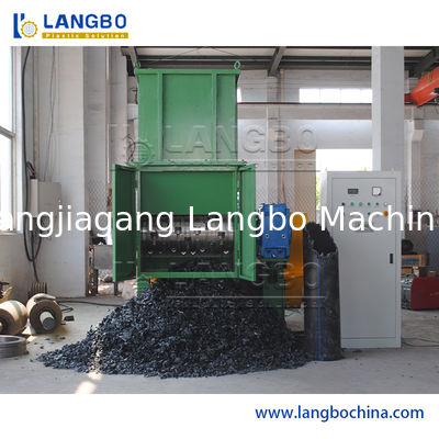 धातु प्लास्टिक डबल शाफ्ट स्क्रैप धातु टायर कार्टन कार्डबोर्ड अपशिष्ट प्लास्टिक श्रेडर श्रेडर मशीन