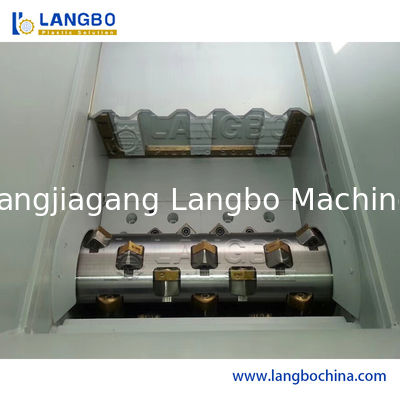 प्लास्टिक मेल्ट लम्प्स के लिए सिंगल शाफ्ट श्रेडर 110KW