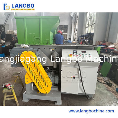 औद्योगिक पीई/पीपी/पीसी गांठ पाइप फिल्म बैग बोतलें ड्रम पेपर कचरा पुन: उपयोग प्लास्टिक कतरन मशीन रीसाइक्लिंग क्रशर डबल/सिंगल शाफ्ट श्रेडर