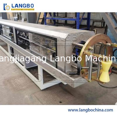 प्लास्टिक एचडीपीई पीपीआर पाइप एक्सट्रूडिंग बनाने की मशीन / पीई पाइप एक्सट्रूडर उत्पादन लाइन