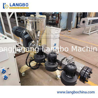 थोक प्लास्टिक पीई एचडीपीई पीपीआर पानी गैस तेल आपूर्ति पाइप ट्यूब एक्सट्रूज़न उत्पादन लाइन सिंगल स्क्रू एक्सट्रूडर बनाने की मशीन