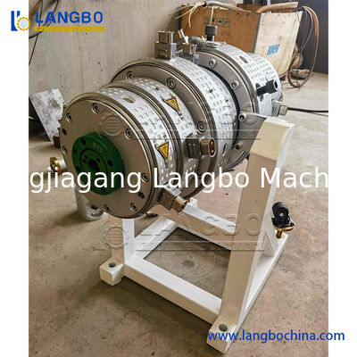 थोक प्लास्टिक पीई एचडीपीई पीपीआर पानी गैस तेल आपूर्ति पाइप ट्यूब एक्सट्रूज़न उत्पादन लाइन सिंगल स्क्रू एक्सट्रूडर बनाने की मशीन