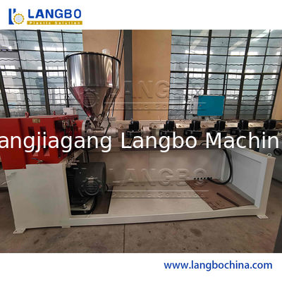 पीई पाइप सिंगल स्क्रू एक्सट्रूडर 210KW 75/38 उच्च क्षमता