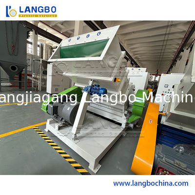 कस्टम रबर क्रशर बकेट रीसाइक्लिंग पीवीसी पाइप प्लास्टिक स्क्रैप ग्राइंडर/क्रशर मशीन