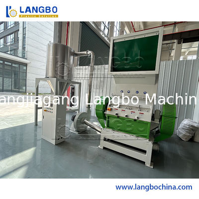 कस्टम रबर क्रशर बकेट रीसाइक्लिंग पीवीसी पाइप प्लास्टिक स्क्रैप ग्राइंडर/क्रशर मशीन