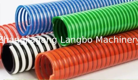 उच्च गति प्लास्टिक घुमावदार पाइप बनाने की मशीन/ घुमावदार ट्यूब एक्सट्रूडर बनाने की मशीन