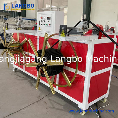 उच्च गति प्लास्टिक घुमावदार पाइप बनाने की मशीन/ घुमावदार ट्यूब एक्सट्रूडर बनाने की मशीन