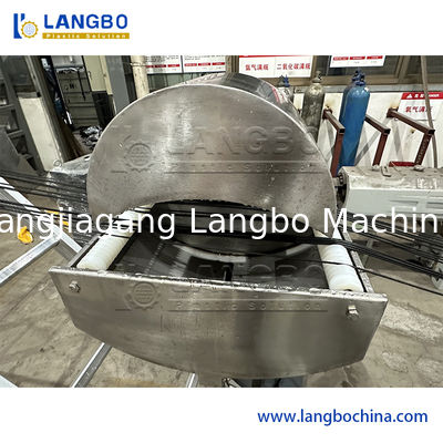 एकल स्क्रू बाहर निकालना प्लास्टिक पुनर्चक्रण Granulator मशीन 150kg / H क्षमता