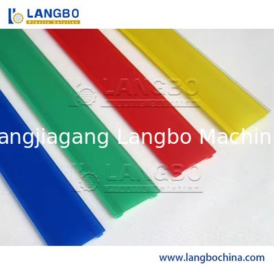Market PVC Plastic Shelf Price Tag Extrusion Line / Making Machine / Production Line