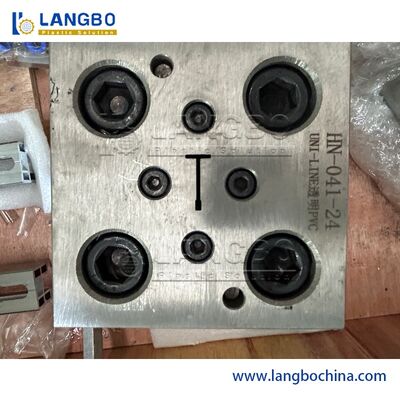 55KW मोटर पावर पीवीसी प्रोफाइल एक्सट्रूडर