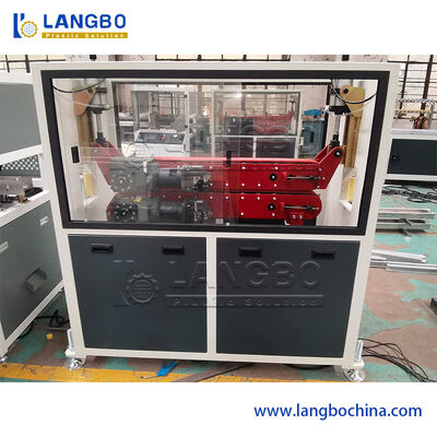 55KW मोटर पावर पीवीसी प्रोफाइल एक्सट्रूडर