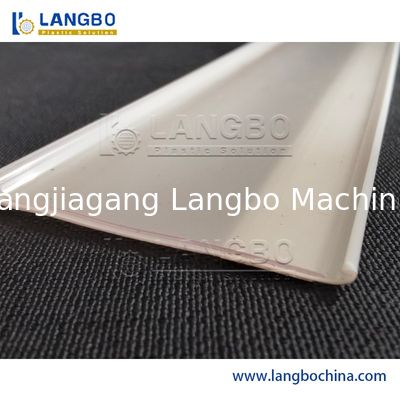 Plastic PVC Price Tag Holder Extrusion Making Machine