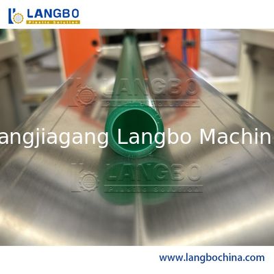 प्लास्टिक पीपीआर पाइप बाहर निकालना लाइन एबीबी इन्वर्टर डबल स्क्रू विभिन्न व्यास