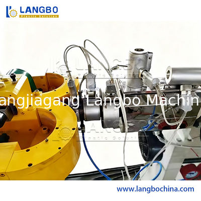 PVC PE PP High Speed Plastic Single Wall Corrugated Pipe Extruder Machine
