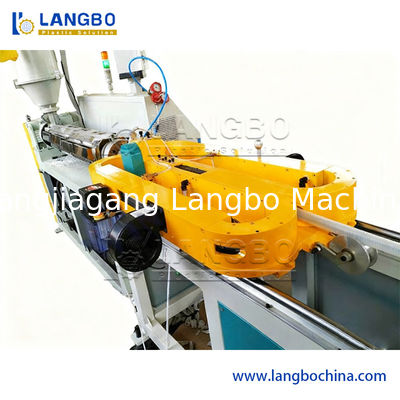 Plastic PP PE Corrugated Pipe Extrusion Line