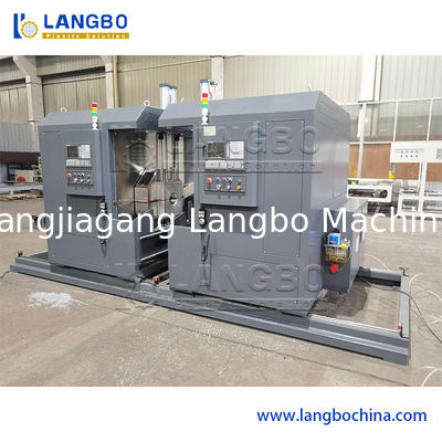 स्वचालित थ्रेडिंग मशीन 400 मिमी पीवीसी पीई पाइप थ्रेडिंग मशीन