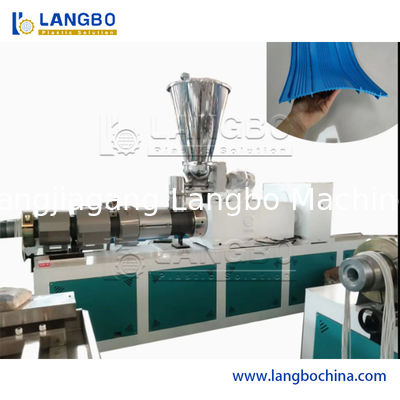 फैक्टरी मूल्य प्लास्टिक वाटरप्रूफ स्ट्रिप बार प्रोफाइल शीट एक्सट्रूडिंग मशीन उत्पादन लाइन