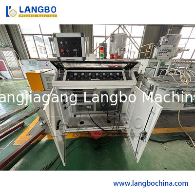 PVC WPC Skirting Foam Board Cable Artificail Marble Double Screw Barrel Window Door Profile Plastic Extrusion Making Machine