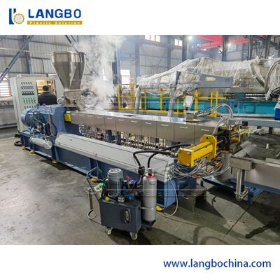 150 किलो / एच प्लास्टिक पेलेटिटिंग मशीन अर्द्ध स्वचालित संचालित शीर्ष फ़ीडिंग