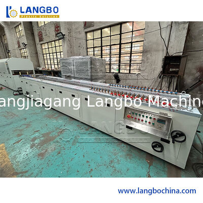 55/110 शंक्वाकार ट्विन स्क्रू एक्सट्रूडर पीवीसी प्रोफाइल एक्सट्रूज़न लाइन 22KW मोटर पावर के साथ 1180 मिमी केबल ट्रंक के लिए