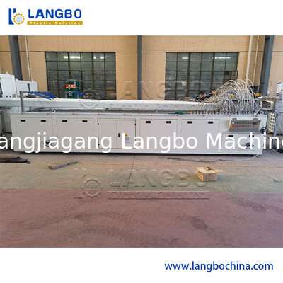 पीपीई एचडीपीई एमपीपी पीई प्लास्टिक घुमावदार समग्र पाइप WPC प्रोफाइल एक्सट्रूडर एक्सट्रूज़न बनाने की मशीन उत्पादन लाइन