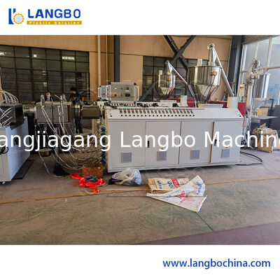 पीपीई एचडीपीई एमपीपी पीई प्लास्टिक घुमावदार समग्र पाइप WPC प्रोफाइल एक्सट्रूडर एक्सट्रूज़न बनाने की मशीन उत्पादन लाइन