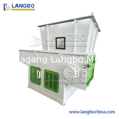 पुनर्चक्रण के लिए अपशिष्ट कार्डबोर्ड पेपर टायर रबर लकड़ी के टुकड़े बैरल ड्रम पाइप और प्लास्टिक श्रेडर मशीन