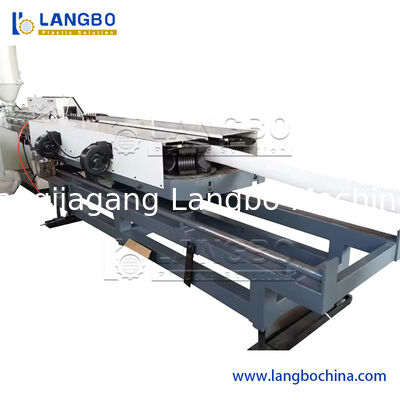 पीपी पीवीसी यूपीवीसी ओपीवीसी पाइप एक्सट्रूज़न लाइन गैस वाटर पाइप सप्लाई ड्रेनेज इलेक्ट्रिक नली ट्यूब उत्पादन एकल दीवार नालीदार प्लास्टिक पाइप एक्सट्रूज़न लाइन