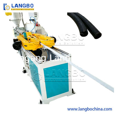 पीपी पीई एचडीपीई पीवीसी पाइप एक्सट्रूज़न लाइन गैस वाटर पाइप सप्लाई ड्रेनेजइलेक्ट्रिक होज़ ट्यूब उत्पादन सिंगल वॉल नालीदार प्लास्टिक पाइप एक्सट्रूज़न लाइन