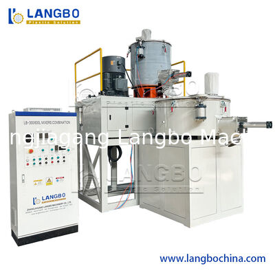 टिकाऊ पेंच कन्वेयर उच्च प्रदर्शन के साथ आईएसओ ऑटो पीवीसी मिक्सर मशीन