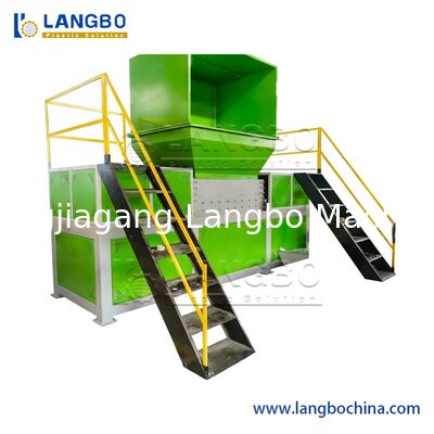 धातु/प्लास्टिक/टायर/रबर/लकड़ी पुनर्चक्रण मशीन के लिए औद्योगिक डबल शाफ्ट स्क्रैडर क्रशर मशीन