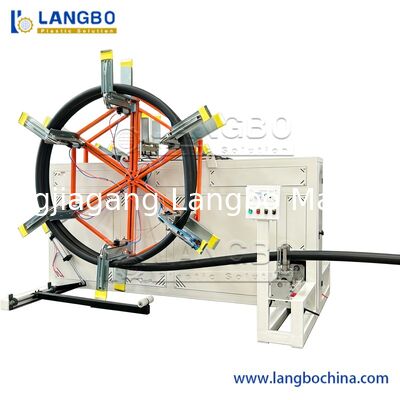 स्वचालित प्लास्टिक एचडीपीई पीई पानी के केबल पाइप extruder extrusion बनाने की मशीन