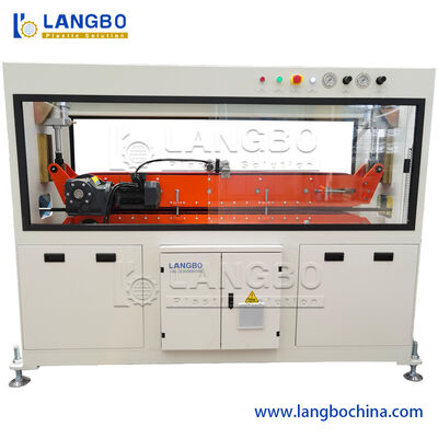 मार्क लाइन 63 मिमी पीएलसी रिमोट कंट्रोल के साथ प्लास्टिक पीपीआर पाइप एक्सट्रूज़न उत्पादन