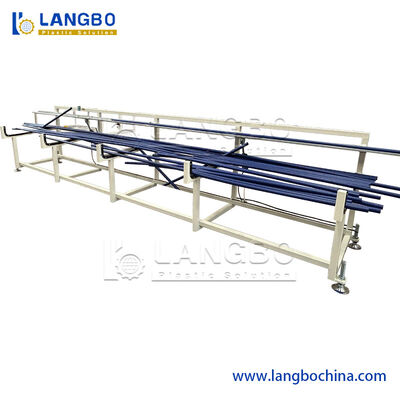 उच्च गति प्लास्टिक प्रोफाइल पीपीआर जल निकासी पाइप बनाने एक्सट्रूज़न एकल पेंच