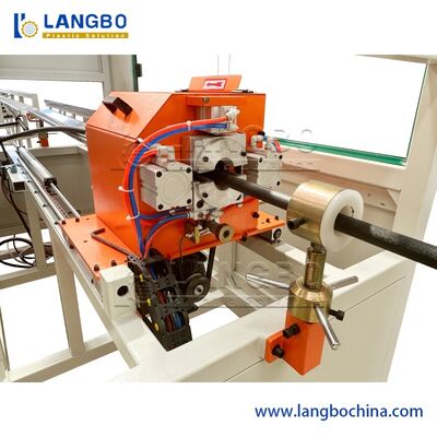 मार्क लाइन 63 मिमी पीएलसी रिमोट कंट्रोल के साथ प्लास्टिक पीपीआर पाइप एक्सट्रूज़न उत्पादन