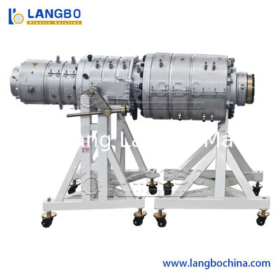 16 से 1600 मिमी प्लास्टिक पीवीसी पीपीआर पीई एचडीपीई पानी की आपूर्ति जल निकासी सिंचाई गैस पाइप बनाने की मशीन एक्सट्रूज़न लाइन