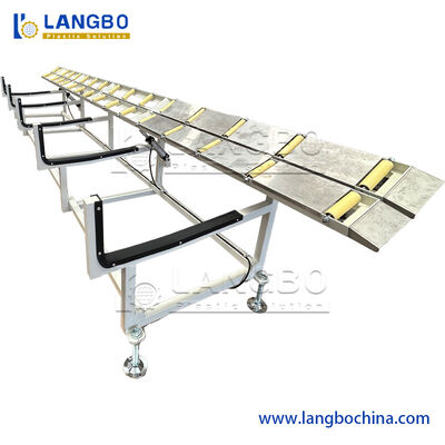 उच्च क्षमता पाइप बाहर निकालना मशीन, डबल स्ट्रैंड्स पीवीसी पाइप बनाने की मशीन