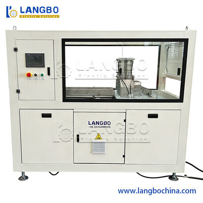 सीपीवीसी पीवीसी पाइप एक्सट्रूडर 75 - 250 मिमी प्लास्टिक पाइप उत्पादन लाइन