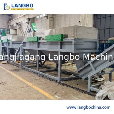 पेशेवर छर्रों मशीन पालतू पुनर्चक्रण लाइन सीमेंस ब्रांड मोटर