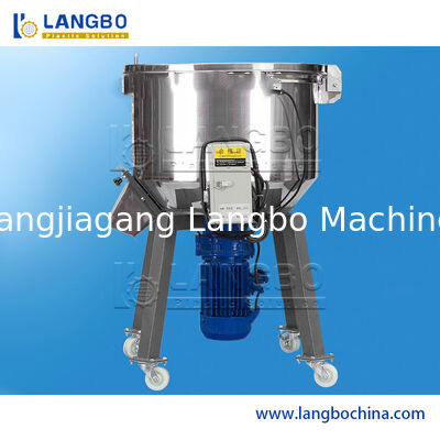 ग्रेन्यूल या पाउडर सामग्री के लिए वैक्यूम कन्वेयर के साथ प्लास्टिक रंग ऊर्ध्वाधर मिक्सर