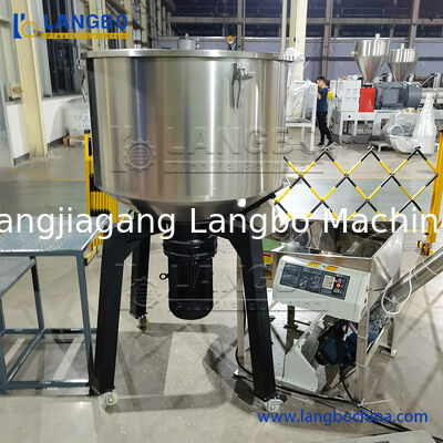 स्टेनलेस स्टील प्लास्टिक गोली ऊर्ध्वाधर प्लास्टिक रंग मिक्सर